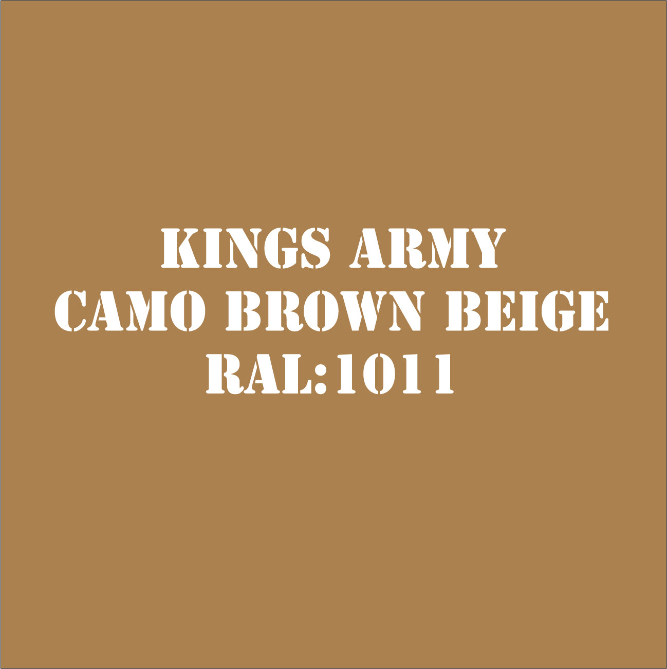 Camo Brown Beige 1011 Military Spray Paint Monstercolors
