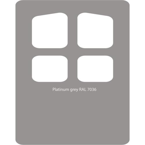 Platinum Grey 7036 PVC Paint Monstercolors