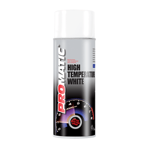 Promatic High Temperature Spray Paint White 400ml - monster-colors