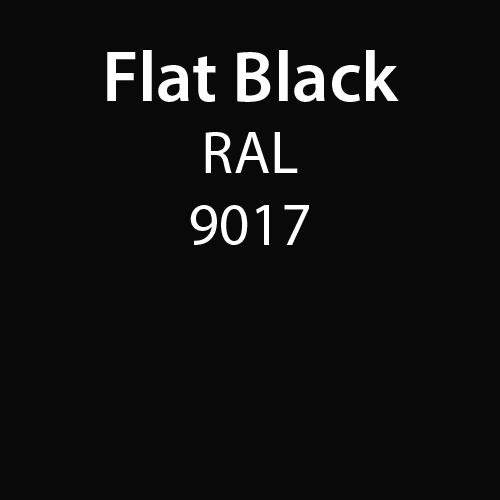 Flat Black 9017 Military Spray Paint Monstercolors
