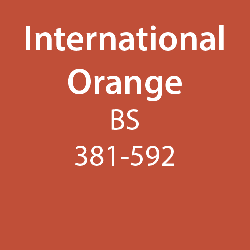 International Orange Bs 592 Cellulose 1k Monstercolors