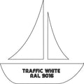 Traffic White 9016 Flexithane Marine Monstercolors
