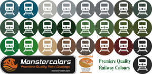 Monster Railway Spray Paint Colours Monstercolors