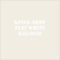 Flat White 9010 Military Spray Paint Monstercolors