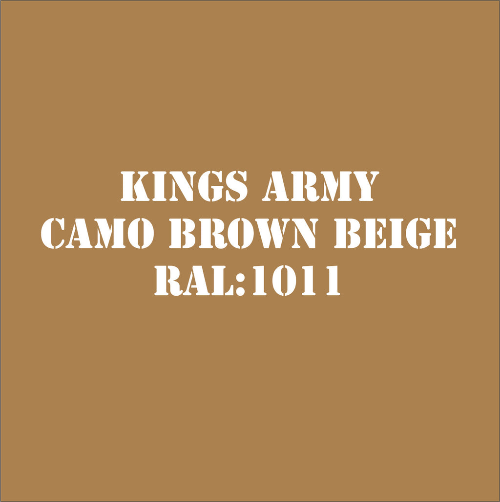 Camo Brown Beige 1011 Military Spray Paint Monstercolors