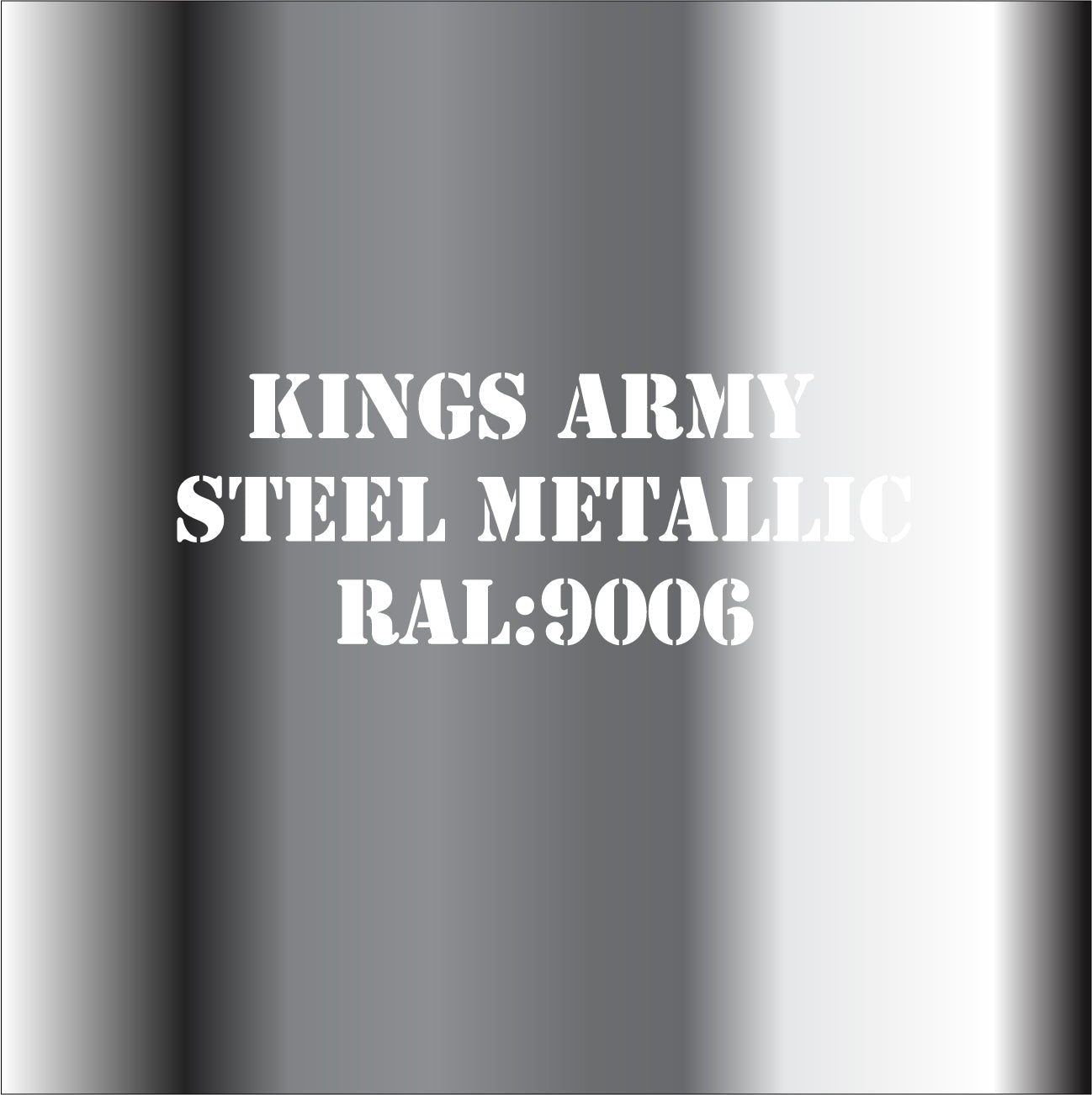 Steel Metallic 9006 Military Spray Paint Monstercolors