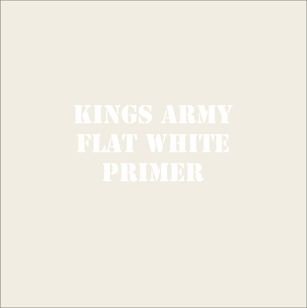 Flat White Primer Military Spray Paint Monstercolors