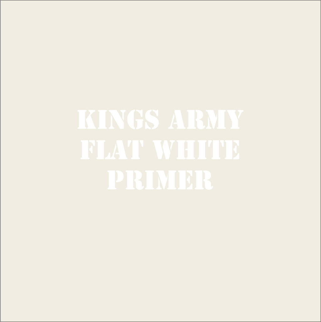 Flat White Primer Military Spray Paint Monstercolors