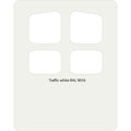 Traffic White 9016 PVC Paint Monstercolors