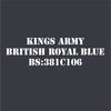 Kings Army Spray Paint New Navy Battle Pack, 4 x 400ml Matt Finish,Militaria,Rc mod Rc 4