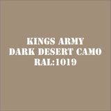 Kings Army Spray Paint Desert Battle Pack, 4 x 400ml Matte Finish, Rc Models,Militaria 4